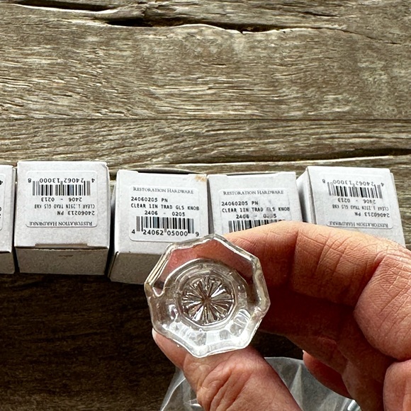 Restoration Hardware crystal knobs. - Picture 9 of 9